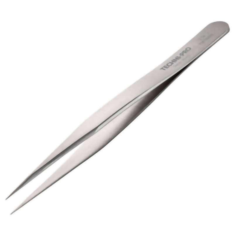 High Precision Tweezers, Style 3, Titanium, Fine, Pointed, 4.7"
